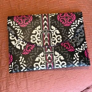 Vera Bradley Canterberry Magenta Tech Envelope